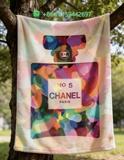 Chanel Throw Blankets